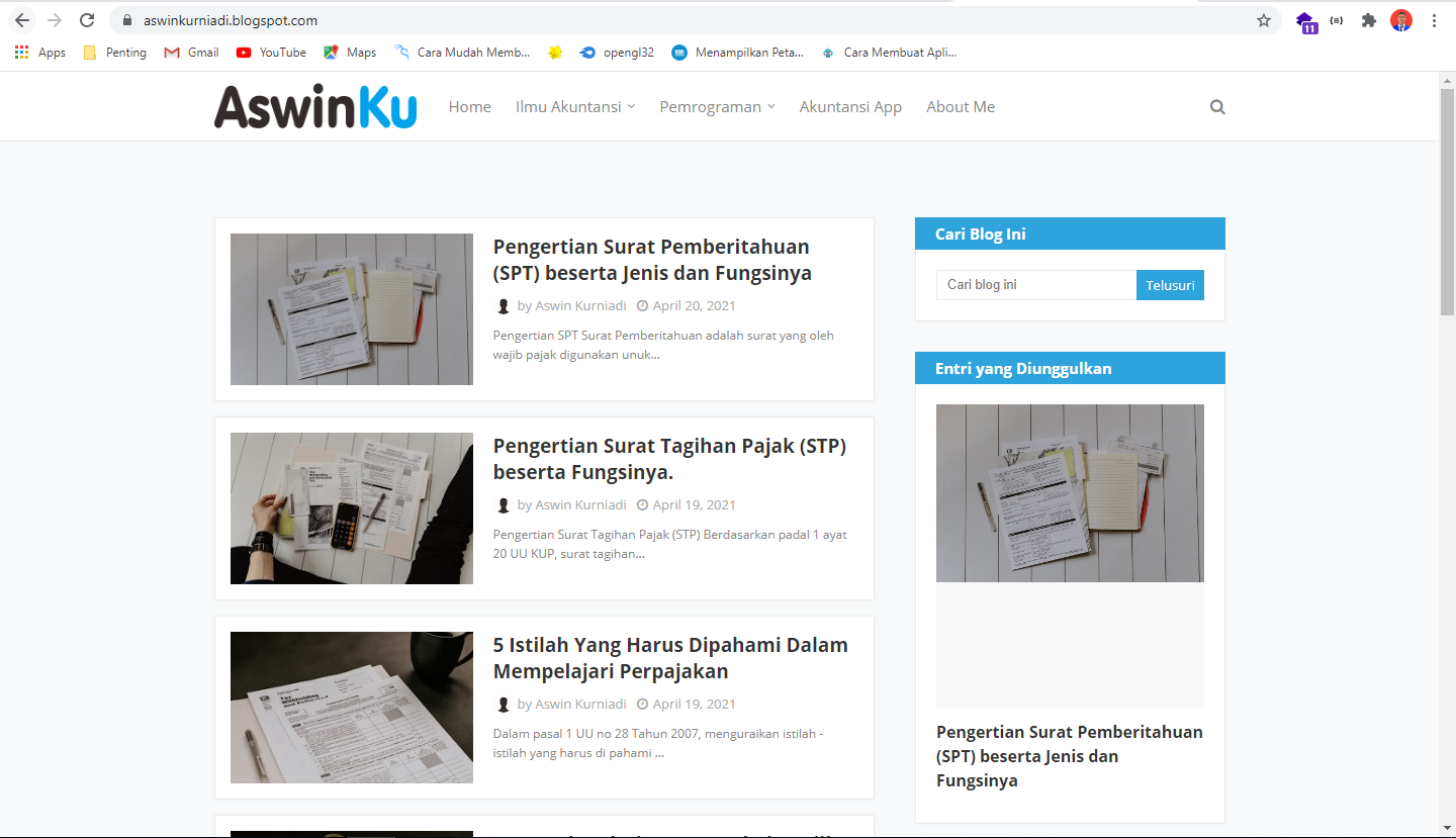 Landing Page Website